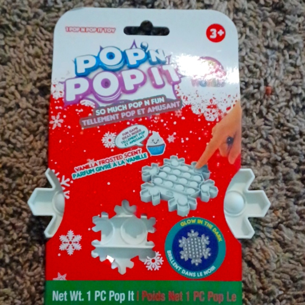 I'm selling an unopened pop it